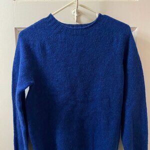 Blue Harley of Scotland wool sweater